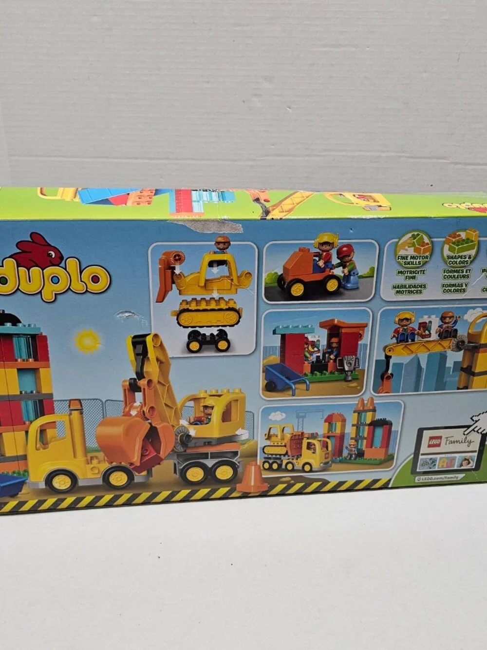 Lego Duplo Town Big Construction Site Boy Girl Toddler 10813 Huge Set +